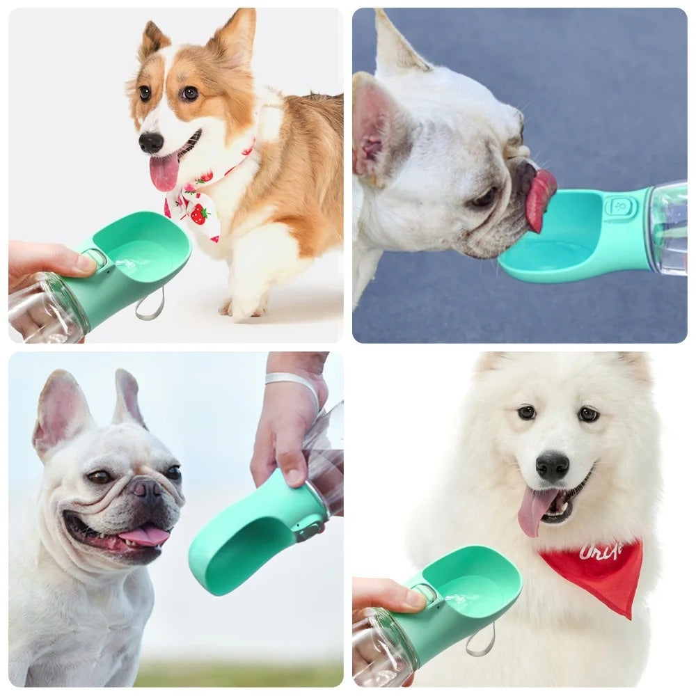 Portable Dog Water Bottle – Leakproof, Easy to Carry, BPA-Free